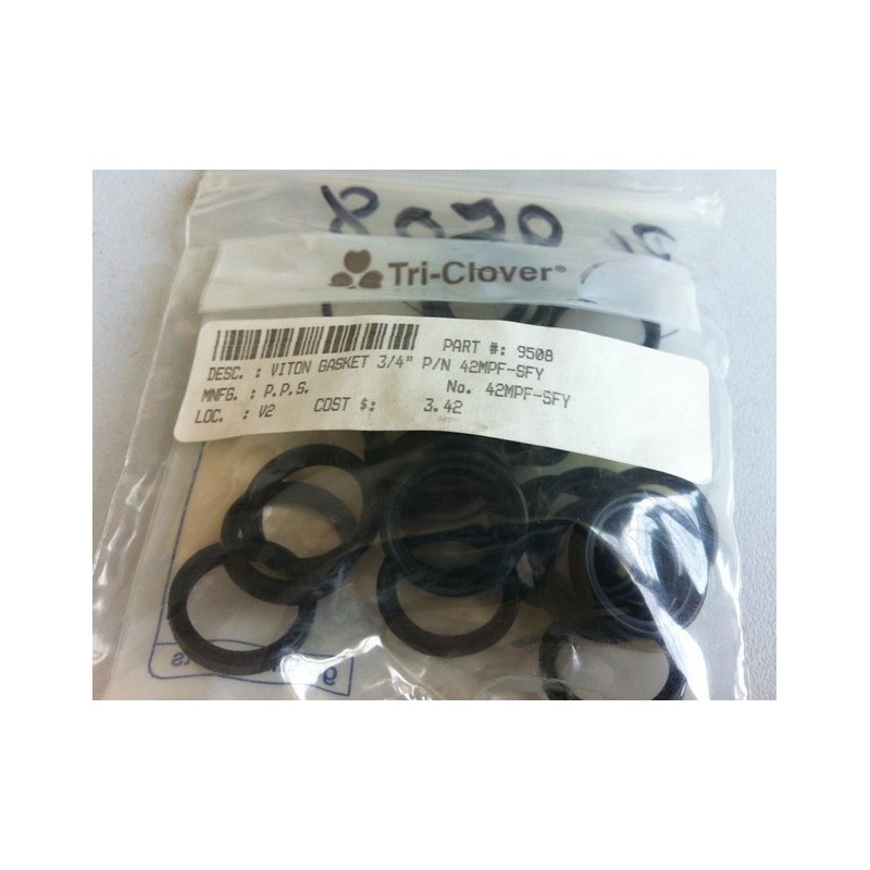 TRI-CLOVER GASKET 3/4" 42MPF-SFY TRI-CLOVER GASKET 3/4" 42MPF-SFY