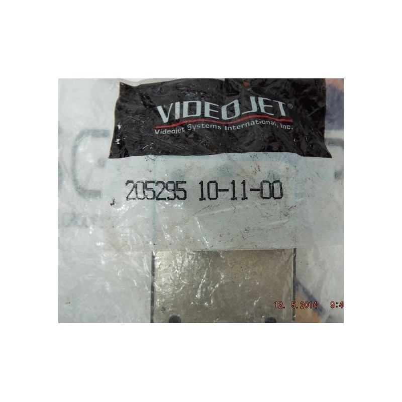 VIDEOJET 205295 10-11-00
