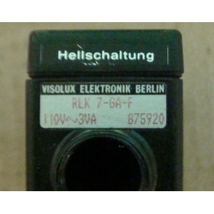 VISOLUX RLK-7-GA-F PHOTOELECTRIC SENSOR