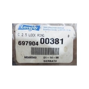 LOVEJOY C 2.5 LOCK RING