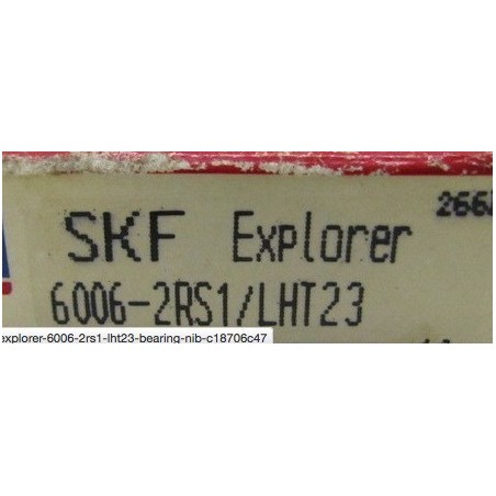 SKF 6006-2RS1 / LHT23