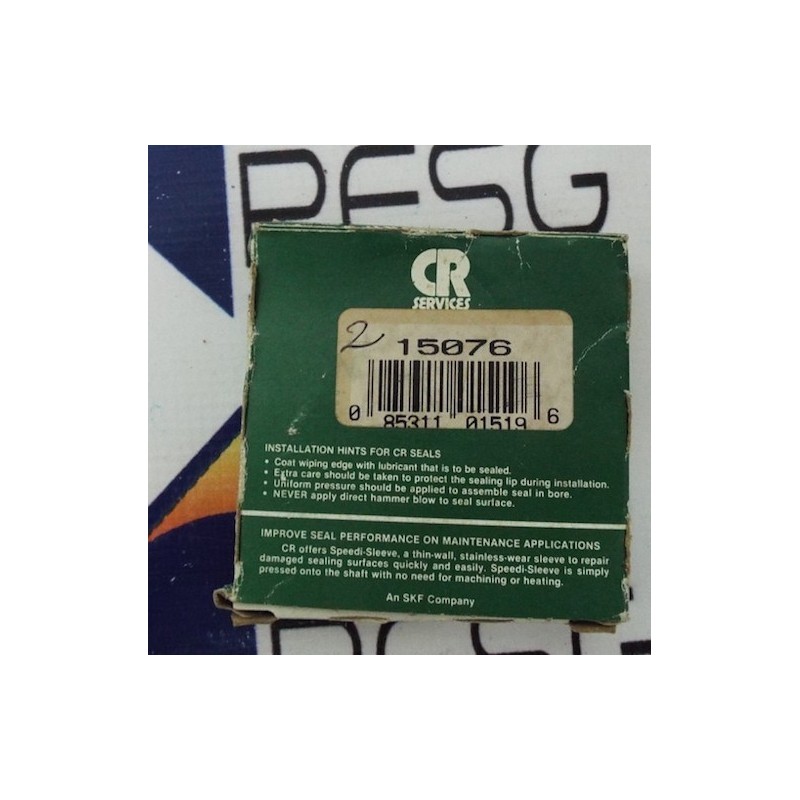CR SERVICES OIL SEAL 15076 CR SERVICES OIL SEAL 15076