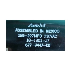 START CAPACITOR 189-227