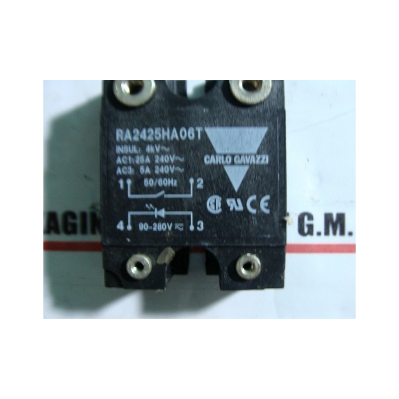 CARLO GAVAZZI SOLID STATE RELAY RA245HA06T CARLO GAVAZZI SOLID STATE RELAY RA245HA06T
