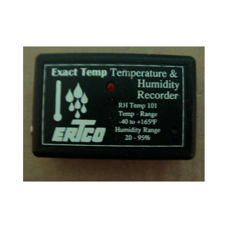 ERTCO TEMPERATURE & HUMIDITY RECORDER RH TEMP 101 ERTCO TEMPERATURE & HUMIDITY RECORDER RH TEMP 101