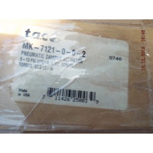 T.A.C.O PNEUMATIC DAMPER ACTUATOR MK-7121-0-0-2