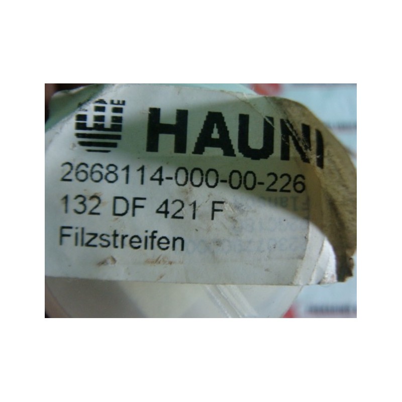 HAUNI 132 DF 421F HAUNI 132 DF 421F