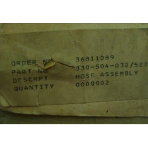 HOSE ASSEMBLY 030-504-032-522