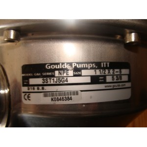 GOULDS PUMP 3ST1J5G4
