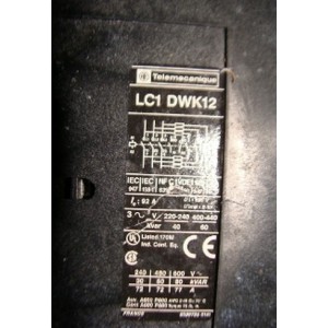 TELEMECANIQUE LC1 DWK12 CONTACTOR 92KV 660VAC