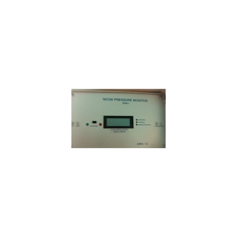 GENERAL ELECTRIC ROOM PRESSURE MONITOR RPM-1 GENERAL ELECTRIC ROOM PRESSURE MONITOR RPM-1