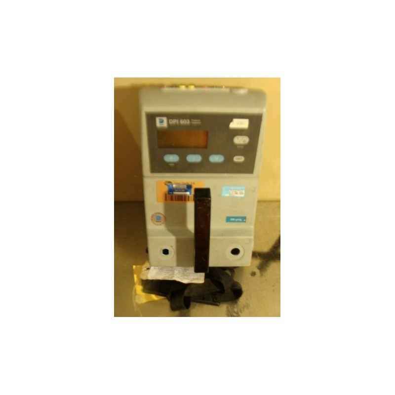 DRUCK PRESS CALIBRATOR DPI-603 DRUCK PRESS CALIBRATOR DPI-603
