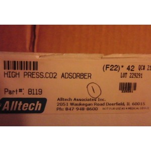 ALLTECH 8119 HIGH PRESS CO2 ADSORBER