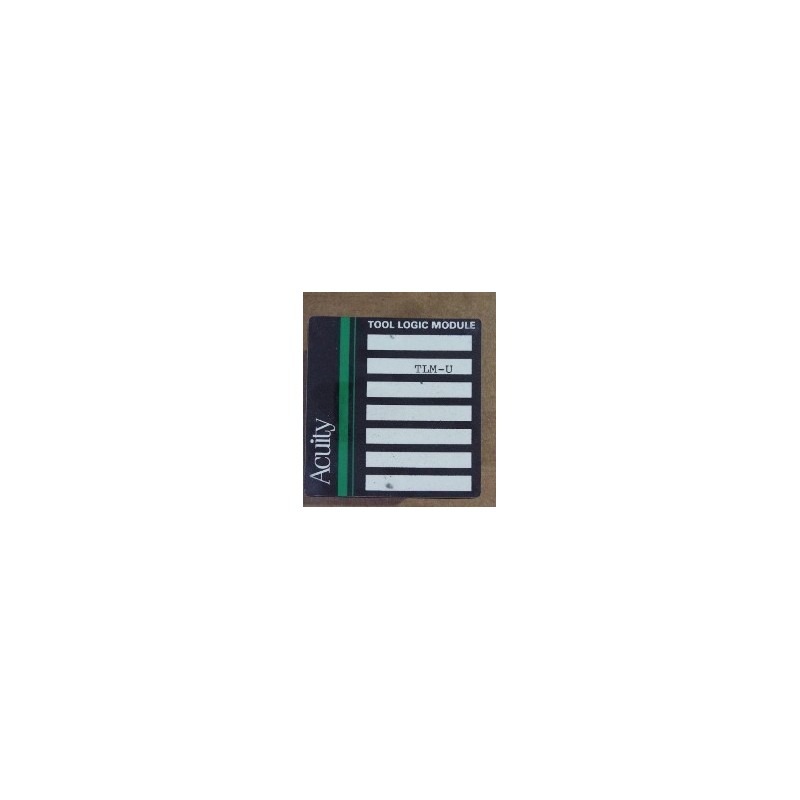 ACUITY TOOL LOGIC MODULE TLM-U ACUITY TOOL LOGIC MODULE TLM-U