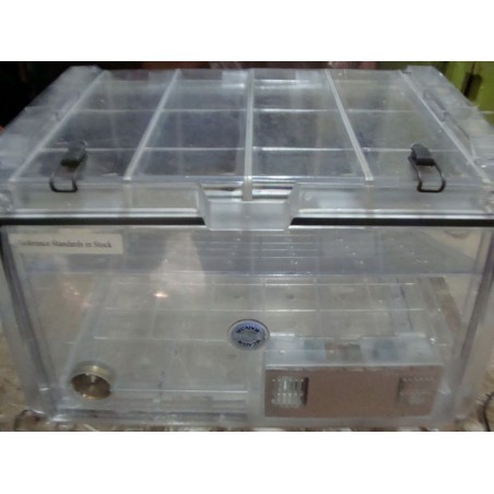 BEL-ART SCIENCEWARE SECADOR DESICCATOR CLEAR CABINET LABORATORY BOX
