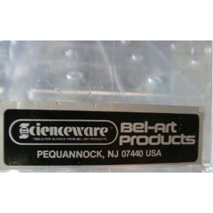 BEL-ART SCIENCEWARE SECADOR DESICCATOR CLEAR CABINET LABORATORY BOX