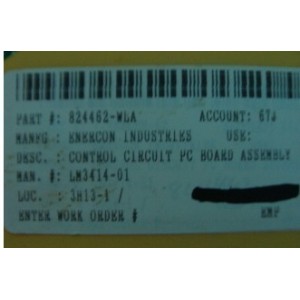 ENERCON CONTROL BOARD LM3414-01