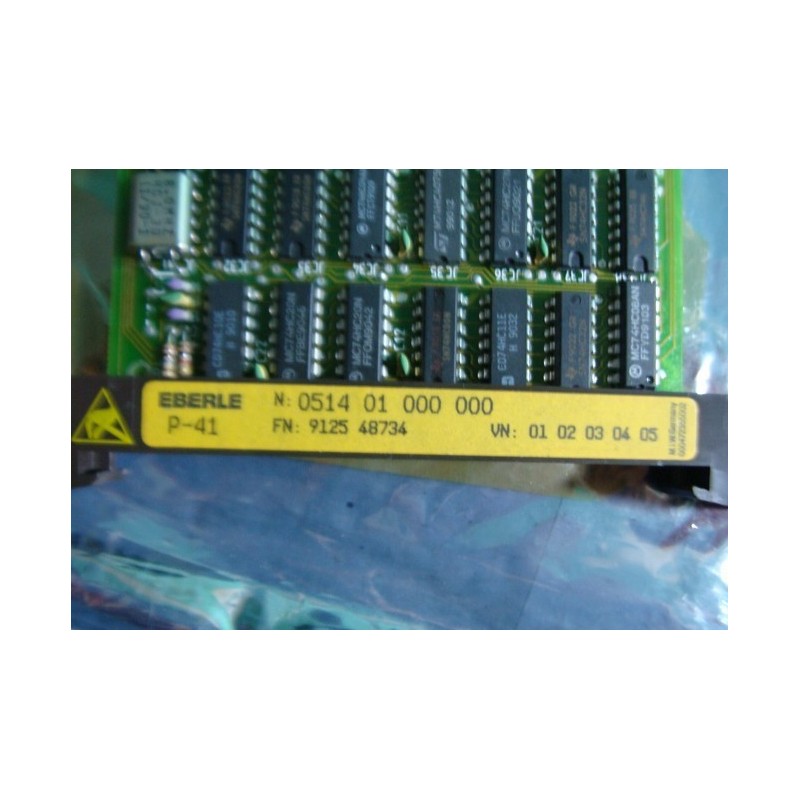 EBERLE 0514 01 000 000 PROCESSOR MODULE EBERLE 0514 01 000 000 PROCESSOR MODULE