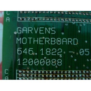 GARVENS MOTHERBOARD 646-1822-05