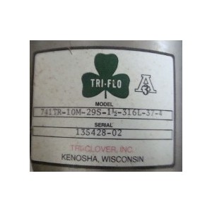 TRI-CLOVER 741TR-10M-295-1 1/2 -3162-37-4