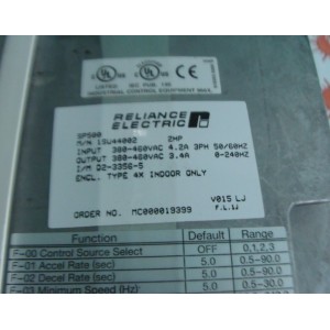 RELIANCE ELECTRIC SP500 DRIVE