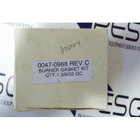BURNER GASKET KIT 0047-0988