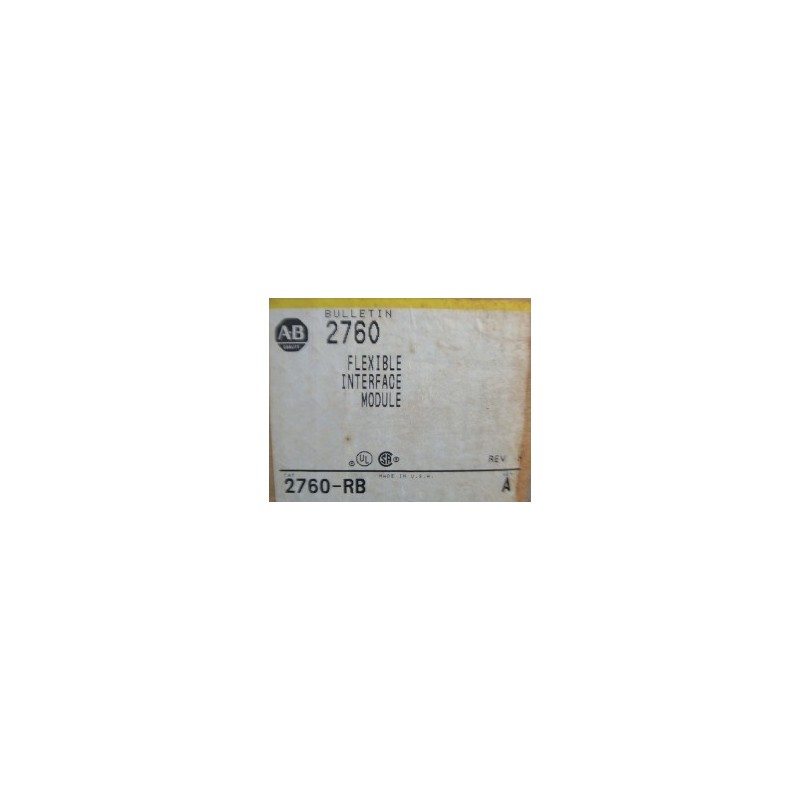 ALLEN BRADLEY  2760RB SER A