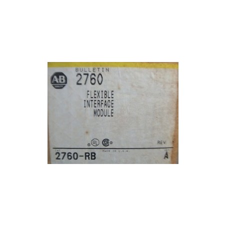 ALLEN BRADLEY  2760RB SER A