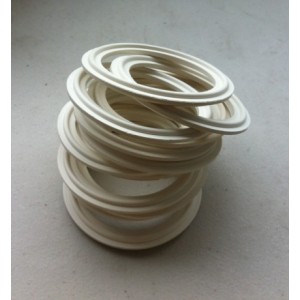 CARIBE GASKET & SUPPLY WHITE BUNA-N 0-40MP-UW STANDARD CLAMP 2" LOT of 25