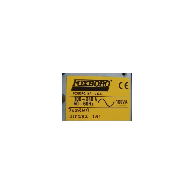 FOXBORO 763RNA-215282 CHART RECORDER FOXBORO 763RNA-215282 CHART RECORDER