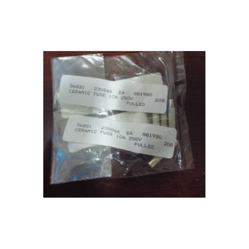 CERAMIC FUSE 10A 250V 36831 CERAMIC FUSE 10A 250V 36831