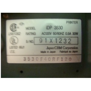 CITIZEN IDP 3530 PRINTER