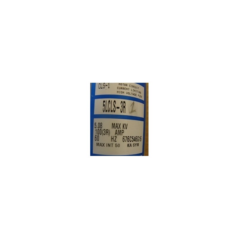 CUTLER HAMMER FUSE 5LCLS-3R CUTLER HAMMER FUSE 5LCLS-3R
