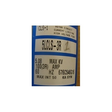CUTLER HAMMER FUSE 5LCLS-3R