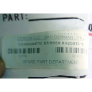 CORDIS LLC SPARE PART DEPARTMENT