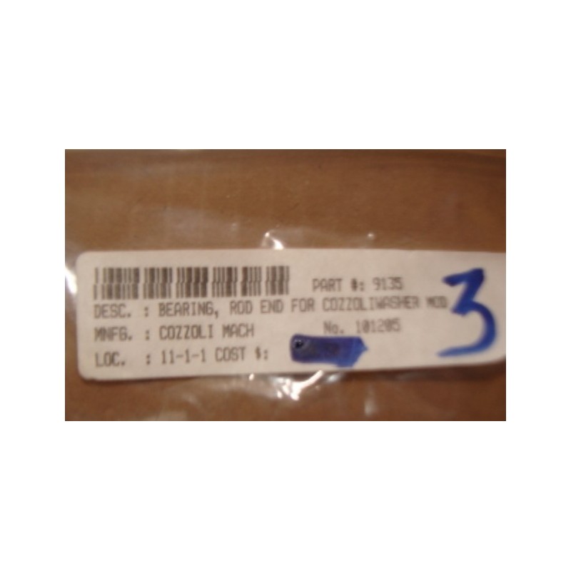 COZZOLI BEARING , ROD END FOR COZZOLI 101205