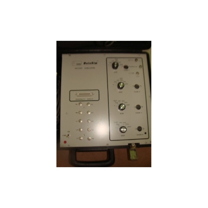 MDE MEDICAL DATA ELECTRONICS DATA SIM PATIENT SIMULATOR MDE MEDICAL DATA ELECTRONICS DATA SIM PATIENT SIMULATOR