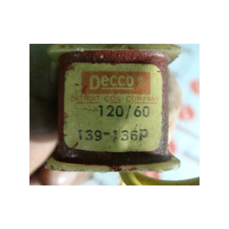 DECCO 120/60 139-136P COIL