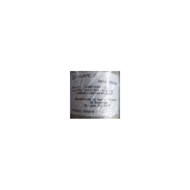 SQUARE D A155F1DSR0-100E FUSE 100E AMP 15.5KV 60 SQUARE D A155F1DSR0-100E FUSE 100E AMP 15.5KV 60