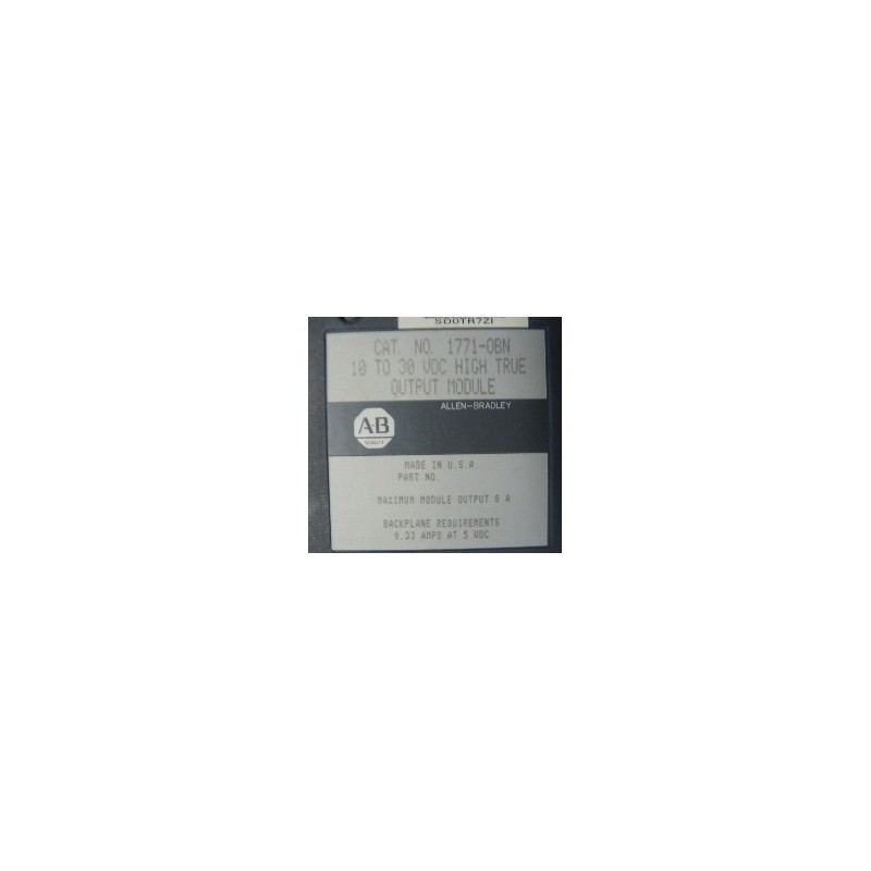 ALLEN BRADLEY 1771-0BN ALLEN BRADLEY 1771-0BN