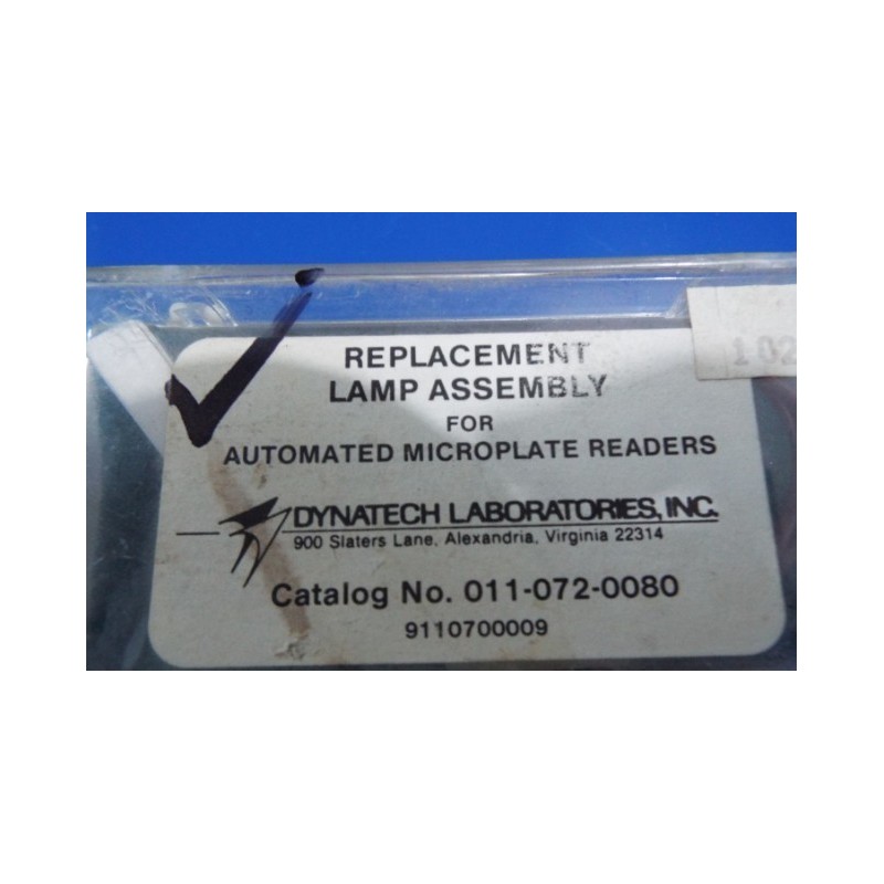 DYNATECH REPLACEMENT LAMP ASSEMBLY 011-072-0080