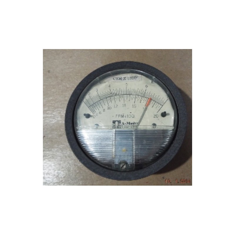 DWYER AIR MONITOR FPM X 100 0-20 DWYER AIR MONITOR FPM X 100 0-20