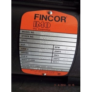 FINCOR 9203304TF-B MOTOR