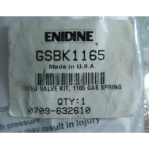 ENIDINE GSBK1165 DLEED VALVE KIT 1165 GAS SPRING