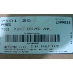 PYREX  PIPET 63G42-1000 SER B