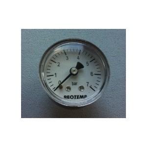 REOTEMP PRESSURE GAUGE 0-7BAR
