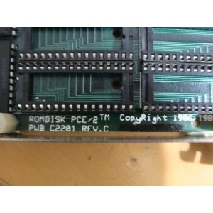 ROMDISK PCE/2 PWB C2201