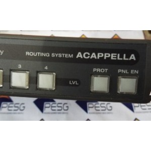 ROUTING SYSTEM ACAPPELLA