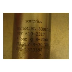 SARTORIUS 1330588 PTX610-2317