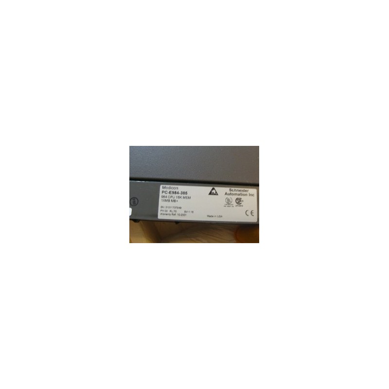 SCHNEIDER MODICON SLOT MOUNT PC-E984-385